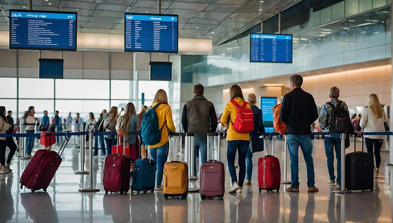 airport arrivals