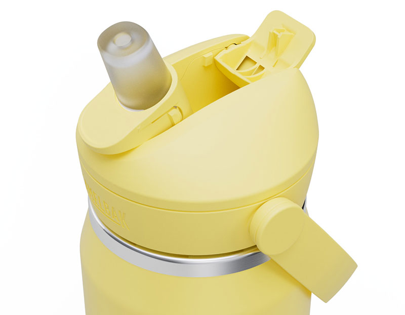 CamelBak Thrive Flip Straw Bottle VSS in Yellow Bloom 002