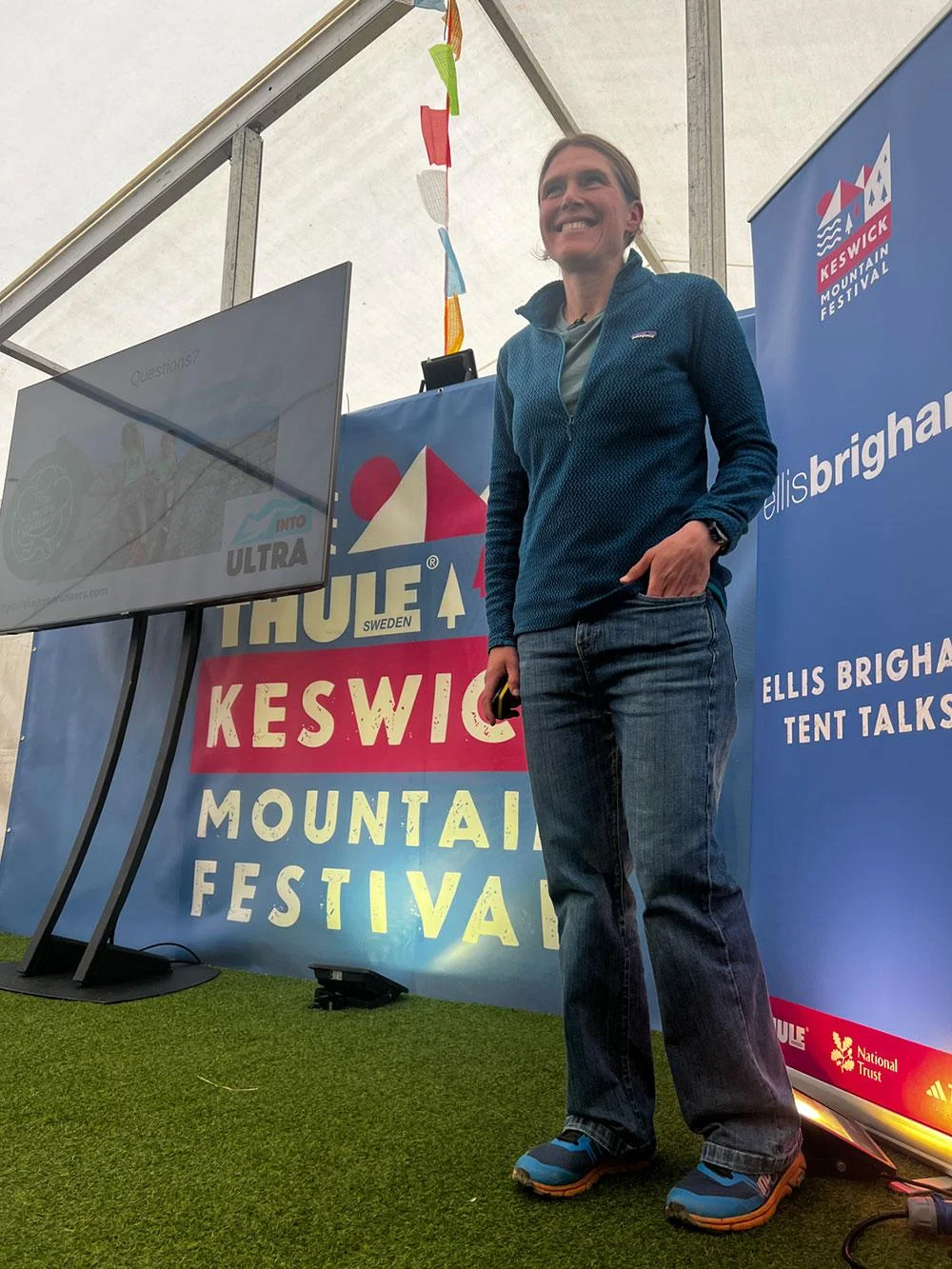 Jasmin Paris speaks at Keswick Mountain Festival 002
