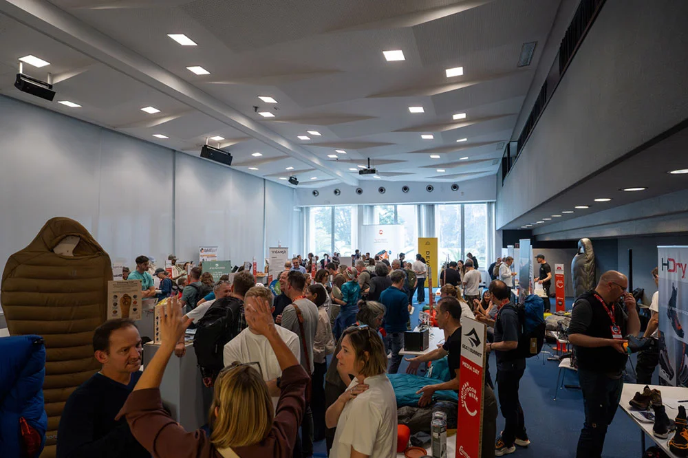 250 visitors and 45 brands attended Outdoor Media Day during European Outdoor Week photo by Giacomo Tonoli