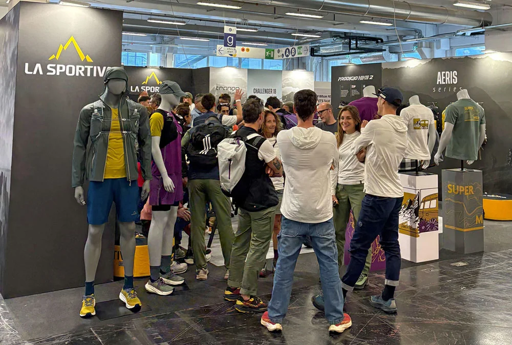 Stands and halls were busy for the return of OUTDOOR during European Outdoor Week