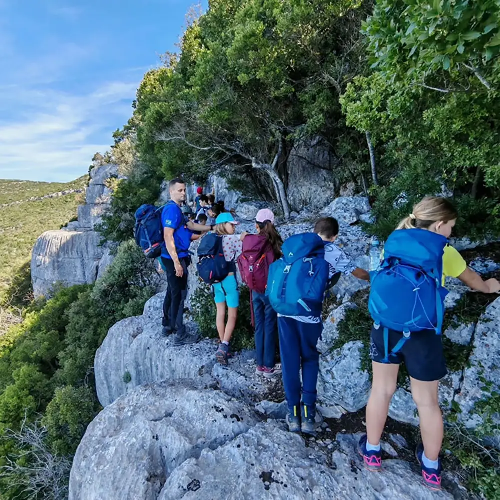 Zadar Mountain Guides at work in Croatia