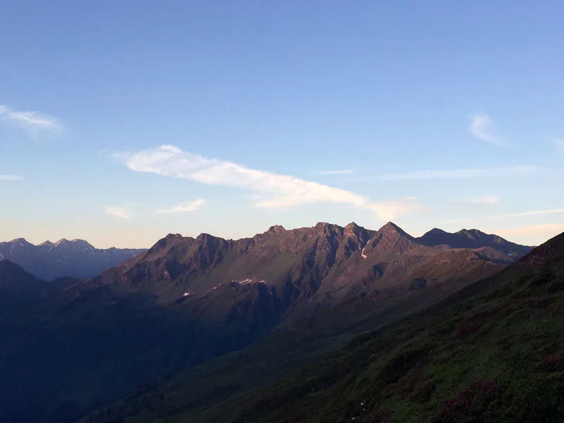 Sunrise in the Tirol