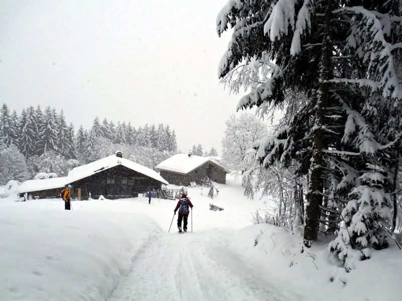 Approaching Les Vielles Luge