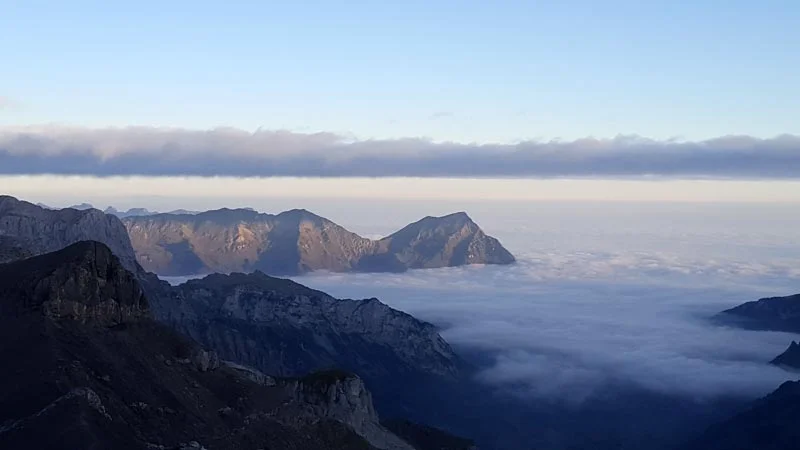 Via Alpina 2019 blue hour