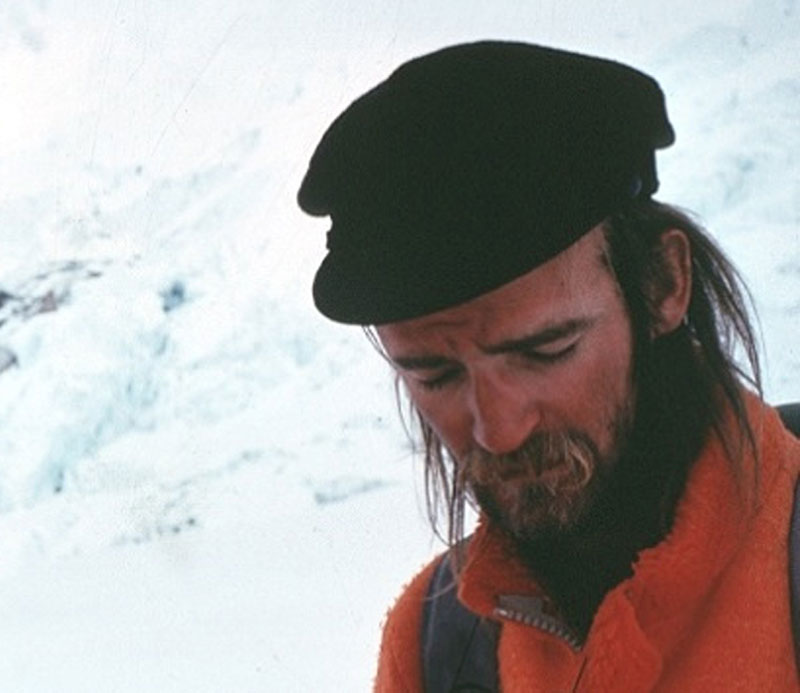 Paul Braithwaite was a key member of the British Everest 75 expedition team 002