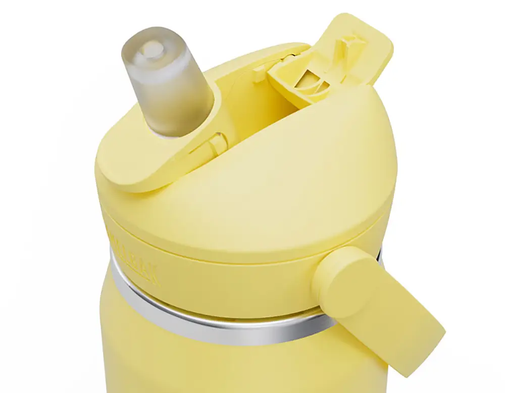 CamelBak Thrive Flip Straw Bottle VSS in Yellow Bloom 002