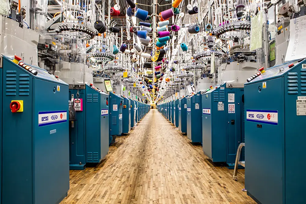 Darn Tough's manufacturing mill