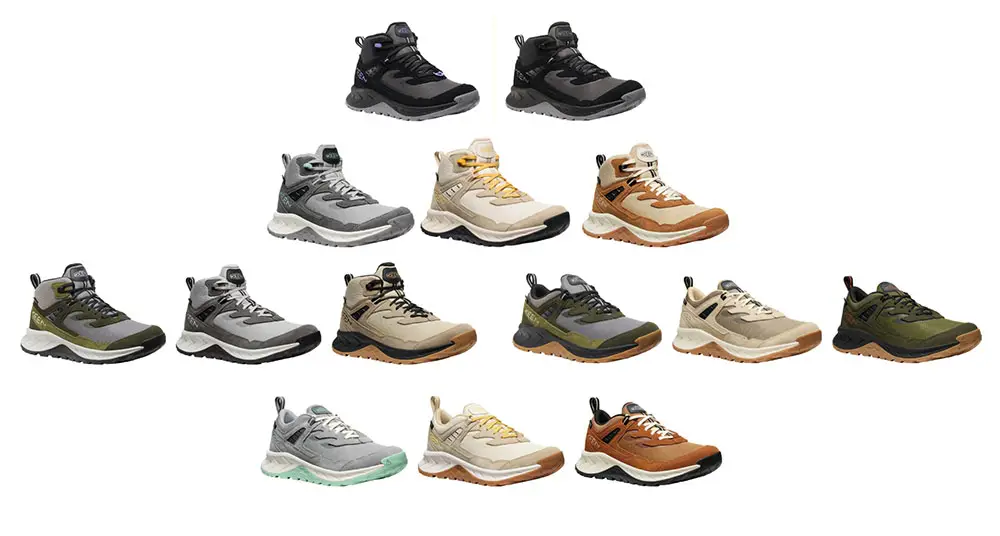 KEEN Hightrail range