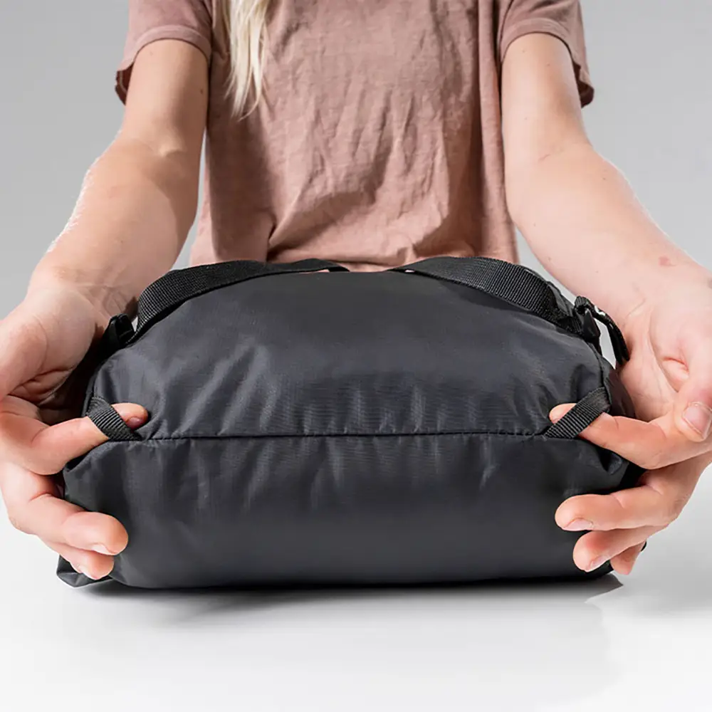 Matador packing cubes in use