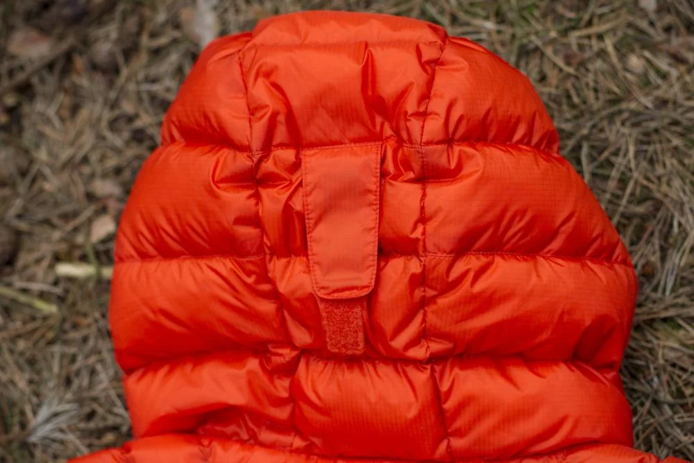 Rab Electron Back of Hood