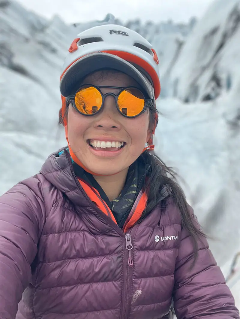 Jessie Leong in Iceland
