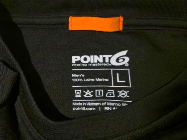 Point6 Men's Merino Wool insulation