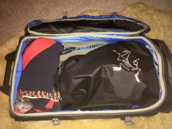 Rohan Axiom 60 wheeled duffel tested and reviewed